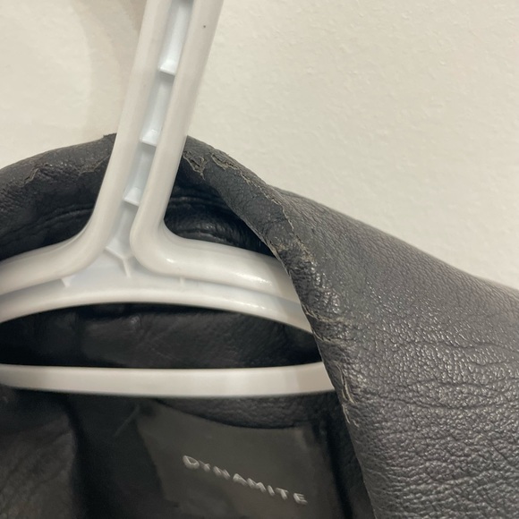 Fitted faux leather jacket from Dynamite, size small! - Picture 10 of 10